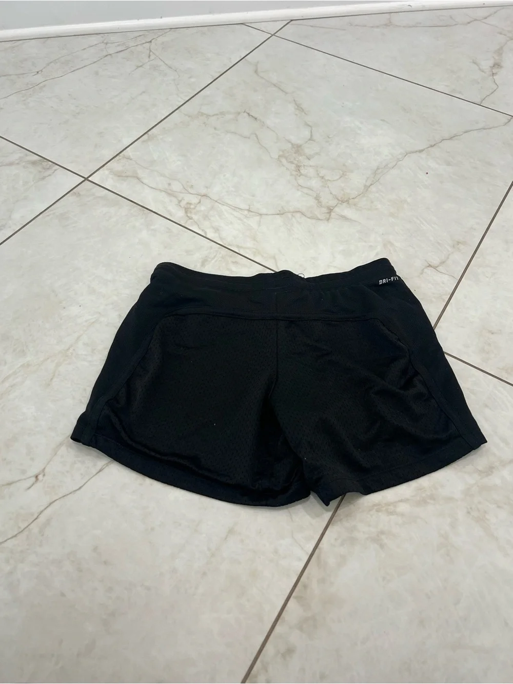 Nike Black Athletic Mesh Shorts Size XS